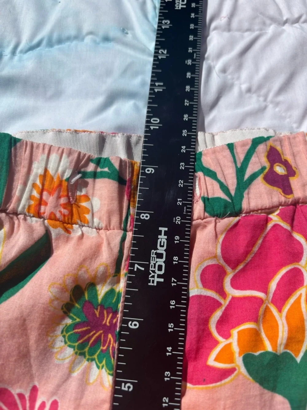 J. CREW Pink Orange Green Floral Lightweight Cotton Pajama Pants